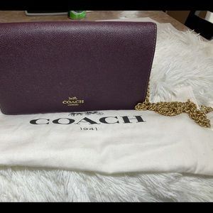 Coach Foldover Crossbody Clutch